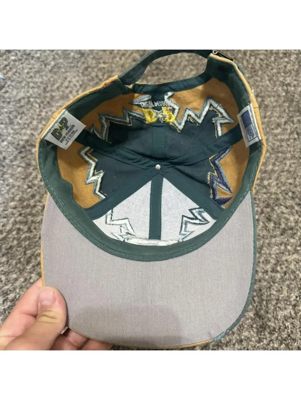 Vintage Green Bay Packers Jagged Edge Drew Pearson Hat